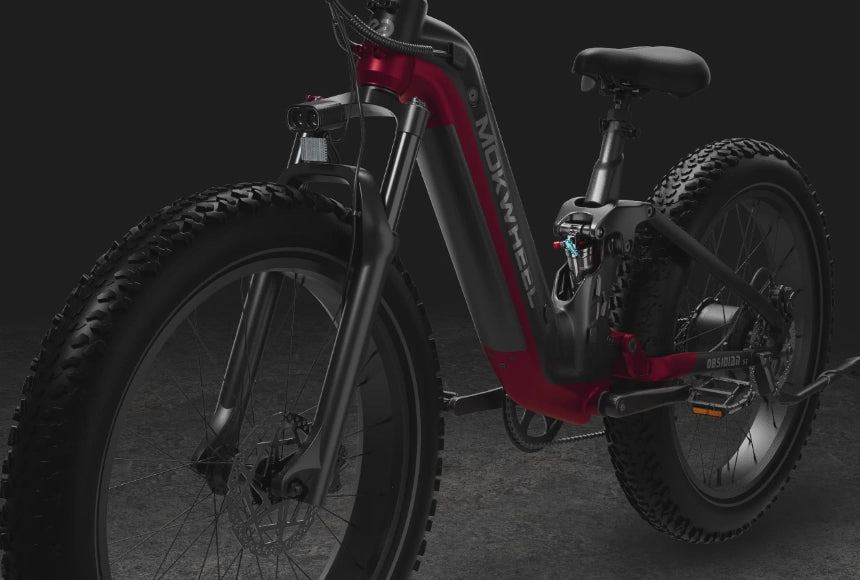 Obsidian | Full Suspension Electric Mountain Bike | Mokwheel